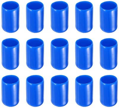 Dailygoods- Schroefdraad Protector Rubber - 20 Pack Eindkappen - Bescherming tegen Roest - Stofisolatie - Geschikt voor Schroef/Bout - Binnendiameter 10mm - Eindkap
