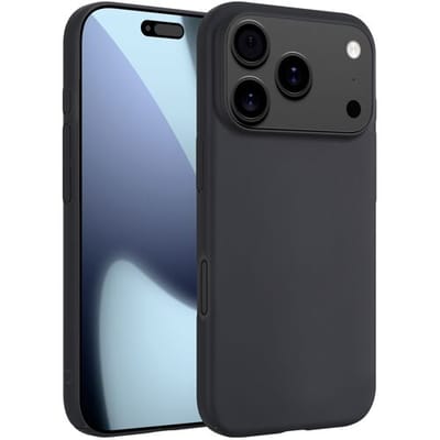 ShieldCase ultra thin case geschikt voor iPhone 17 Pro (zwart) – extra dun hoesje met slank design, lichte bescherming en perfecte pasvorm