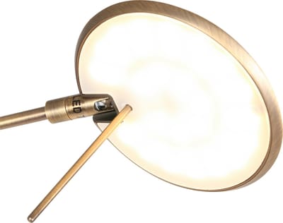 Wandlamp | 52 cm | zodiac LED | LED | brons bruin | kunststof metaal | modern functioneel sfeer trendy