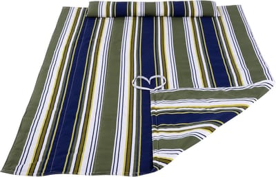 Draagbare Hangmat Pad - Dubbel Persoons - Buiten Ontspannen - Sterk Polyester Materiaal - 2.11 Kilogram - Donkergroen