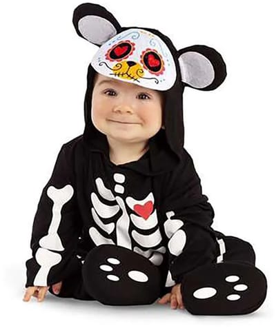 VIVING COSTUMES / JUINSA - Dia de los muertos mini beer kostuum voor baby's - 1-2 jaar