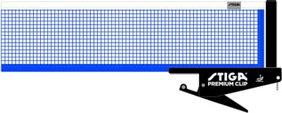 Stiga Sports Tafeltennisnet Premium Clip Ittf Zwart