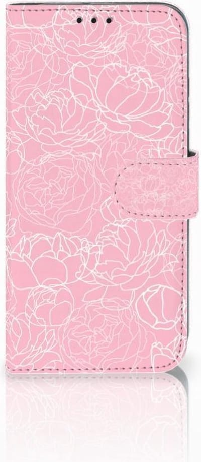 Honor 10 Lite Hoesje White Flowers