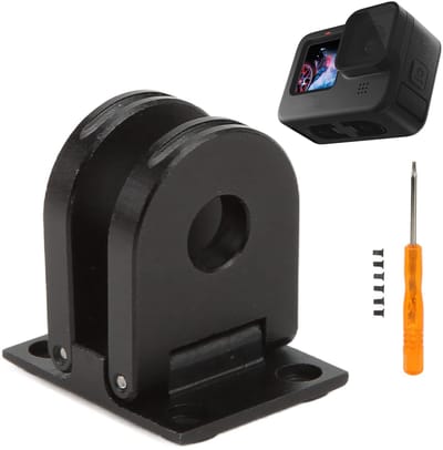 Dailygoody - Vervangende Adapterbevestiging - Aluminium Connector - Duurzaam - Opvouwbaar - Geschikt voor Motion Camera - Compact
