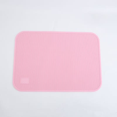 Antislipmat Voor Huisdierverzorging, Duurzame Rubberen Trainingsmat Voor Hondenverzorging En -Bad (Roze)