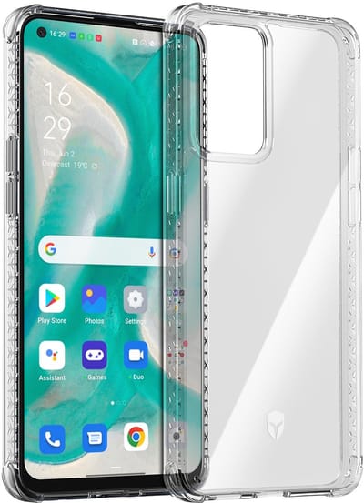 Force Case, Hoesje geschikt voor Oppo Find X5 Lite - AIR Versterkt, Transparant