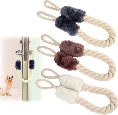 Set van 3 Katoenen Deurstopper voor Huisdieren en Kinderen - Veiligheid, Decoratie en Functionaliteit
