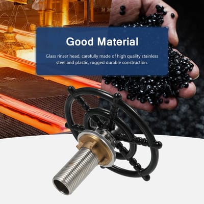 Glazen Rinser Bar Glazen Rinser Kraan Hoofd Aanrecht Accessoires voor Bierbeker Glazen Fles
