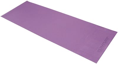 Tunturi PVC Yogamat - Fitnessmat 4mm dik - Paars - Incl. gratis fitness app