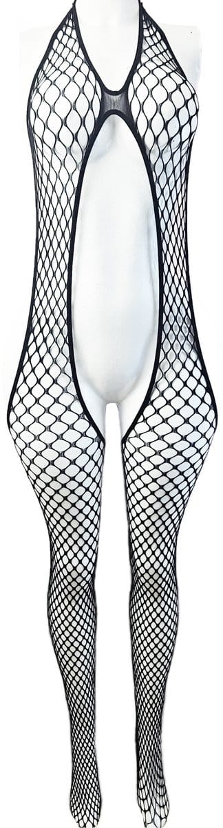 BamBella ® - Panty pak -Onesize - body suit - Dames - Onesize - Erotische jumpsuit van kant lingerie Zwart
