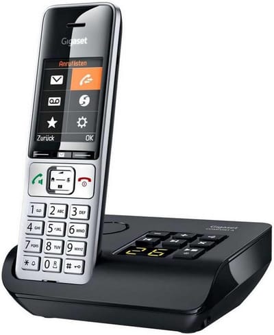 Draadloos DECT Telefoontoestel met Antwoordapparaat - Zilver/Zwart
