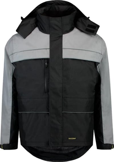 Tricorp Werkjas - 402003 - Zwart / Grijs - Maat 5XL