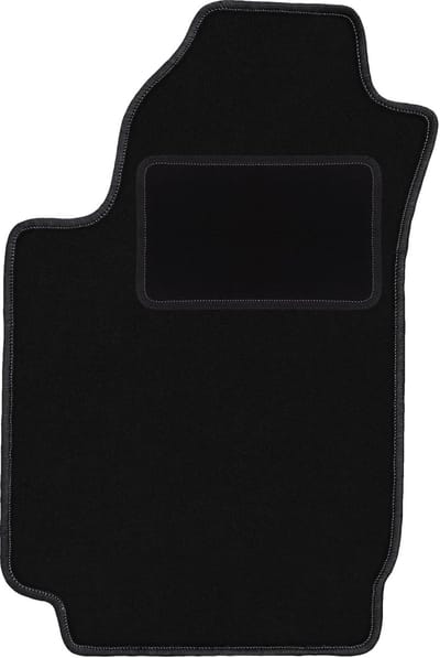 Bestuurdersmat zwart voor: Fiat Stilo hatchback, stationwagen (2000-2008)