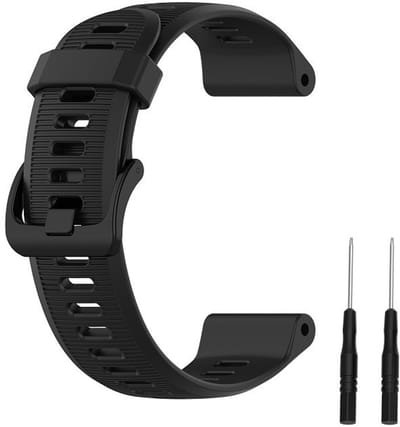 Horlogeband siliconen Geschik voor Forerunner 945/935, Garmin Fenix 5