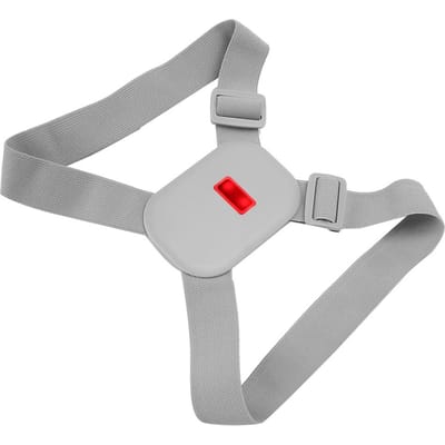 Intelligente Houdingscorrector Verstelbare Schouder Rug Rechttrekker Ondersteuning Bovenrug Brace gray