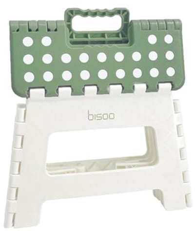 Vouwbare Stapstoel voor Kinderen - Antislip Krukje 22cm - Lichtgewicht Peuterstoel voor Potty Training - Comfortabel en Draagbaar tot 120kg