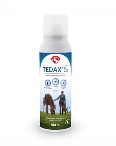 Sectolin Tedax To Go 100ml - Insect Repellent Spray voor Mens, Paard en Hond