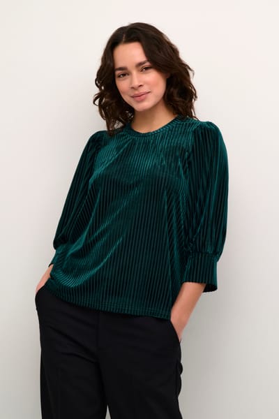 Kaffe T-shirt Kacaca Blouse 10503887 106796 Garden Topiary Cc Dames Maat - L