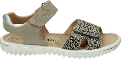 Superfit - 609004 - SandalenMeisjesKindersandalen - Kleur: Wit/beige - Maat: 32