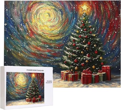 Legpuzzel Volwassenen - Houten Puzzel - Ontspannend Tijdverdrijf - Natuurlijk Hout Materiaal - 1500 Stukjes - Sterrenhemel