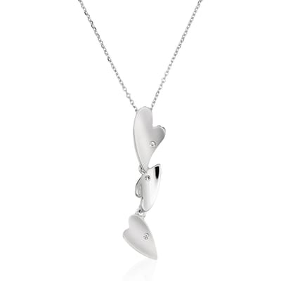 Orphelia Dames 925 Zilver Sterling Ketting met Hanger - Zilver ZH-4658