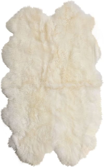 Sheepskin House - 4 Dubbele Nieuw- Zeelandse schapenvacht - Langharig - Kleed 180x110 cm