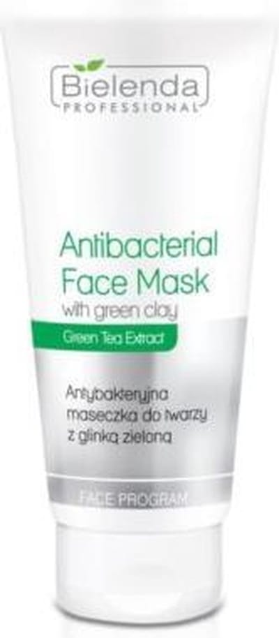 Bielenda Professional - Face Program Antobacterial Face Mask With Green Clay Antibacterial Face Mask With Green Clay 150G