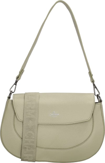 Charm London Montmartre Schoudertas Dames - Crossbodytas met verstelbare en afneembare schouderband - Tas van Imitatieleder - Lichtgroen