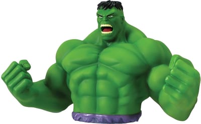 1 st. Marvel Groene Hulk Spaarpot Officieel Gelicentieerde 3D PVC-figuur Spaarbank Muntjesbank Verzamelobject Bureau Organizer Woondecoratie