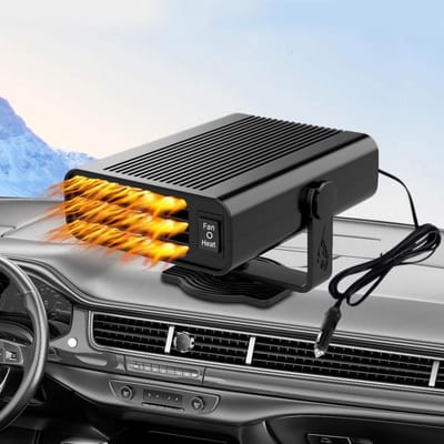 Auto Verwarming Ventilator - Auto Kachel 12 Volt - Heater - Ontdooier - Zwart