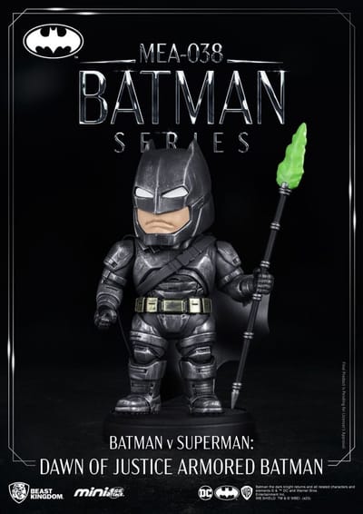 Beast Kingdom Toys Batman v Superman: Dawn of Justice Mini Egg Attack Figure Armored Batman 8 cm Mini-Figuur