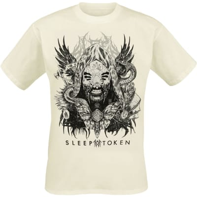 Sleep Token T-shirt - Vessel 1 - M tot 3XL - voor Mannen - beige