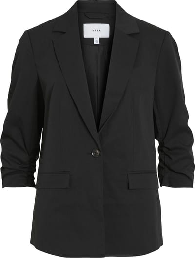 Vila Blazer Vitilde 3/4 Blazer - Noos 14115837 Black Beauty Dames Maat - W38