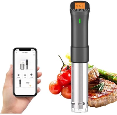 Quvo® Sous vide stick - Vacumeermachine - Sous Vide - Zwart - 1cm x 7cm x 39cm