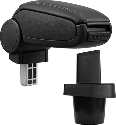 Armsteun-Toyota Yaris-XP9-2005-2011-kunstleer-zwart