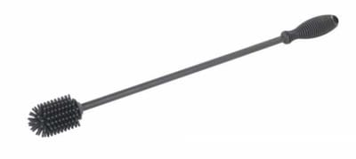 Wenko Silicone flessenborstel 38cm antraciet
