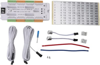 Automatische LED Trappenverlichting Controller met Bewegingssensor voor 32 Stappen