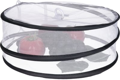CM Opvouwbare Foodcover - Rond - 33 x 12 cm - Vliegenkap en Voedselbescherming