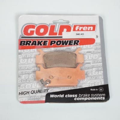 Plaquette de frein Gold Fren pour Quad Honda 700 TRX 2008 à 2011 ARD / XX8/XX9/XXB Neuf