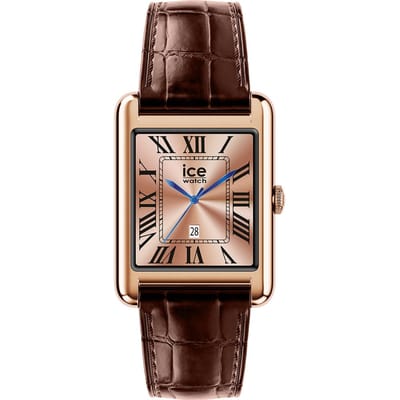 Ice Watch Ice Smart Tk 2.0 - Rose-gold - Brown Croco Unisex Horloge Bruin 025382