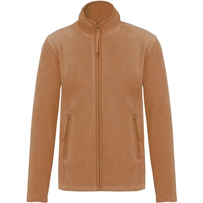 Kariban Microfleece met rits dames K907 - Camel Heather - S