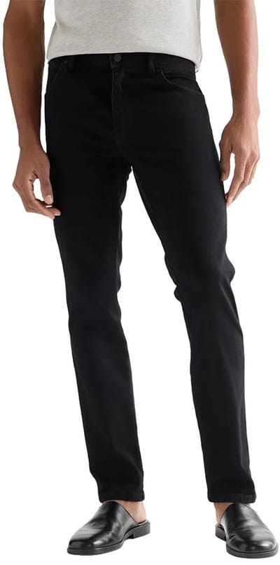 Wrangler 112378691 Texas Slim Fit Spijkerbroek Zwart 34 / 32 Man