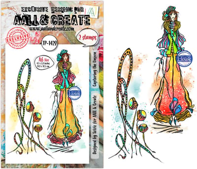 Aall & Create clearstamp A6 - Capturing the unseen