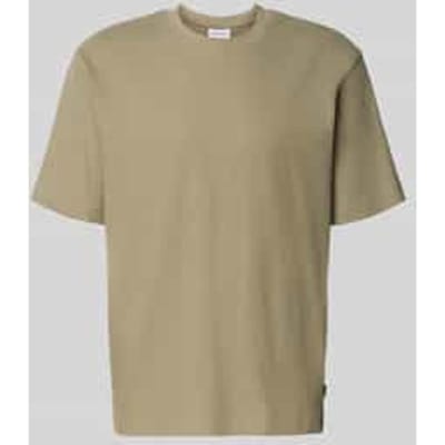 JACK&JONES - JJEHARRISON STRUCTURE TEE SS O-NECK SN - Heren - T-shirts