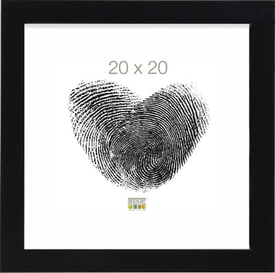 Deknudt Frames Fotolijst - Zwart - S45SK2 - Fotomaat: 20x20 cm