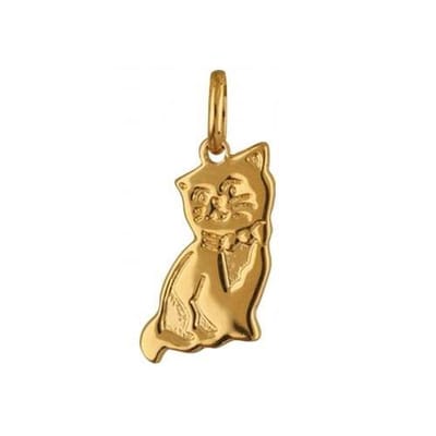 Blinx Jewels Vergulden Hanger Kat