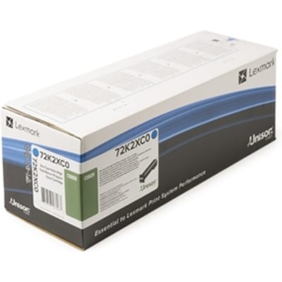 Lexmark 72K2XC0 toner cartridge cyaan extra hoge capaciteit (origineel)
