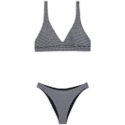 America Today Annemone Set Black/white Size: XS | Bikinis Outlet | Dames | Zwart