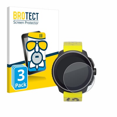 BROTECT - Screenprotector voor Suunto Race / 2 - Folie Beschermfolie Beschermglas matte 3 Stuks