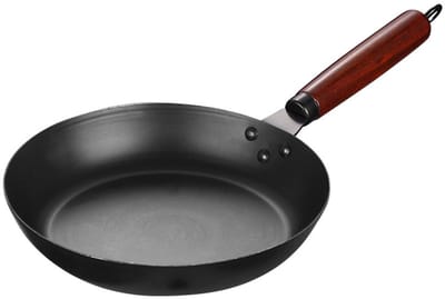 Dailygoods - Gietijzeren pan, verwarmingsuniform, veelzijdig, comfortabele handgreep, gietijzeren pan voor de dagelijkse keuken thuis voor fornuis, barbecue, vuur koken in de open lucht